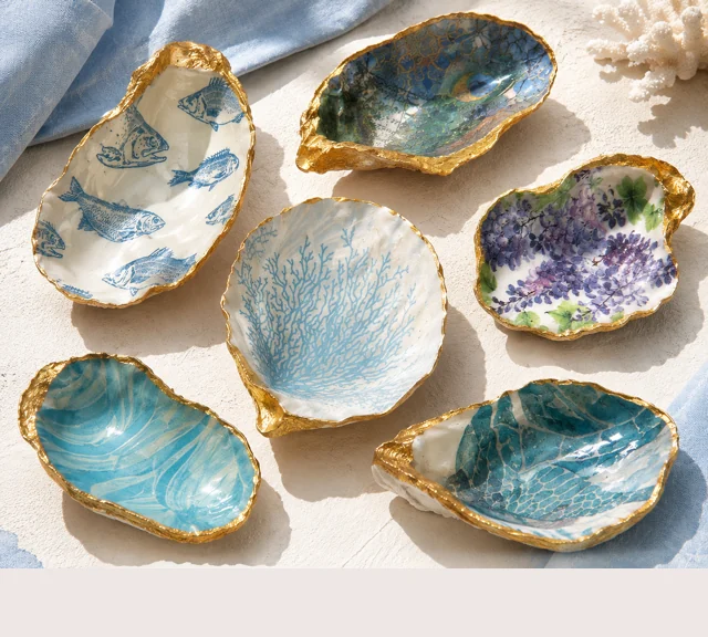 Oyster Shell Dishes - Oyster Shell Gifts