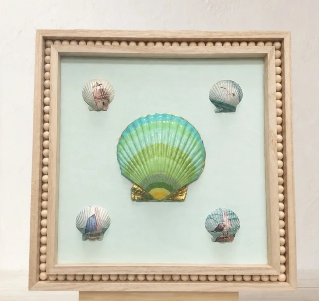 Sea Glass Scallop - Coastal Inspirations